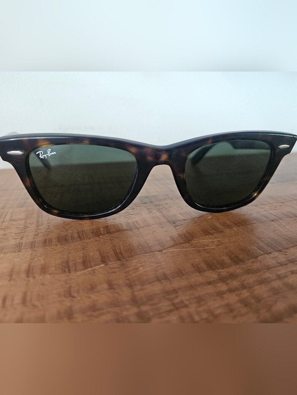 Ray-Ban Original Wayfarer RB2140 Tortoise Sunglasses Made in Italy